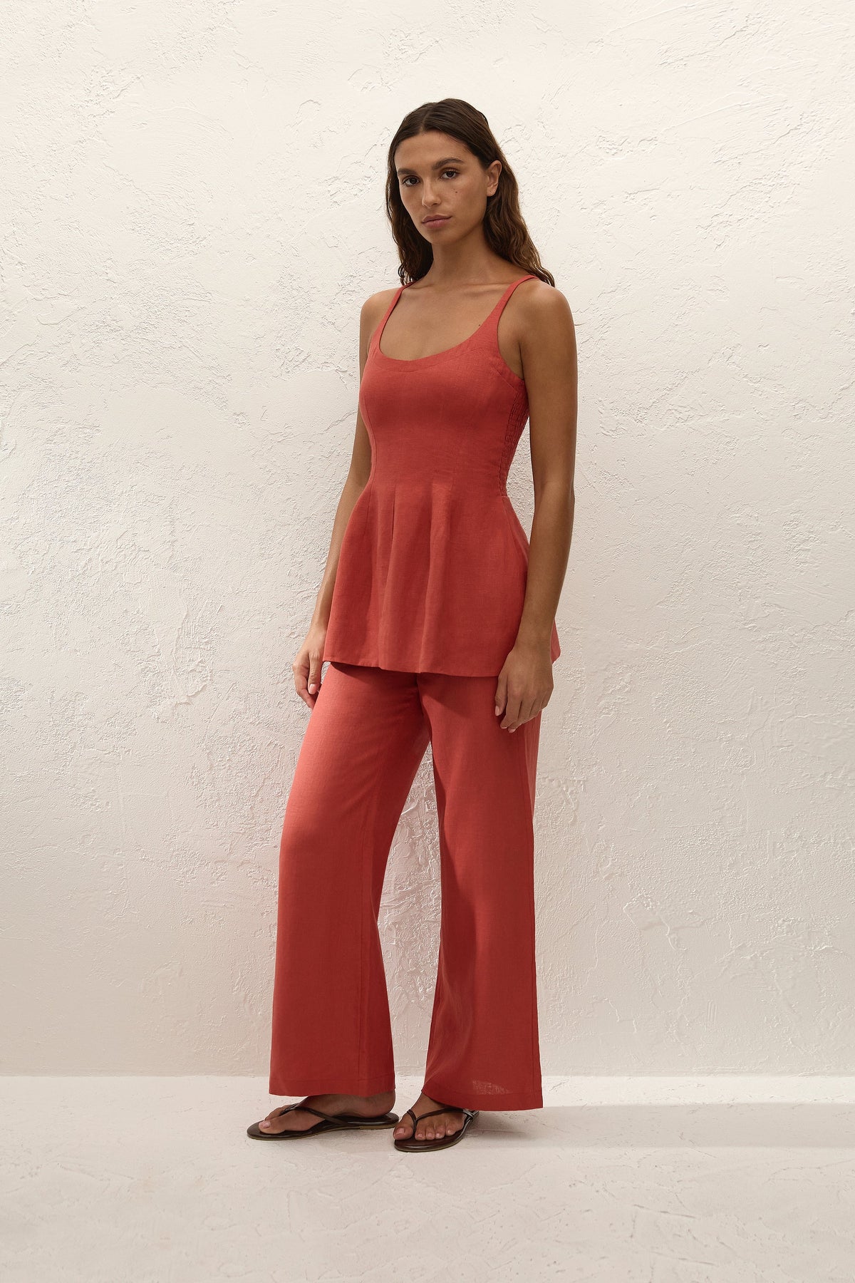Syna Top Dusty Tomato - Final Sale