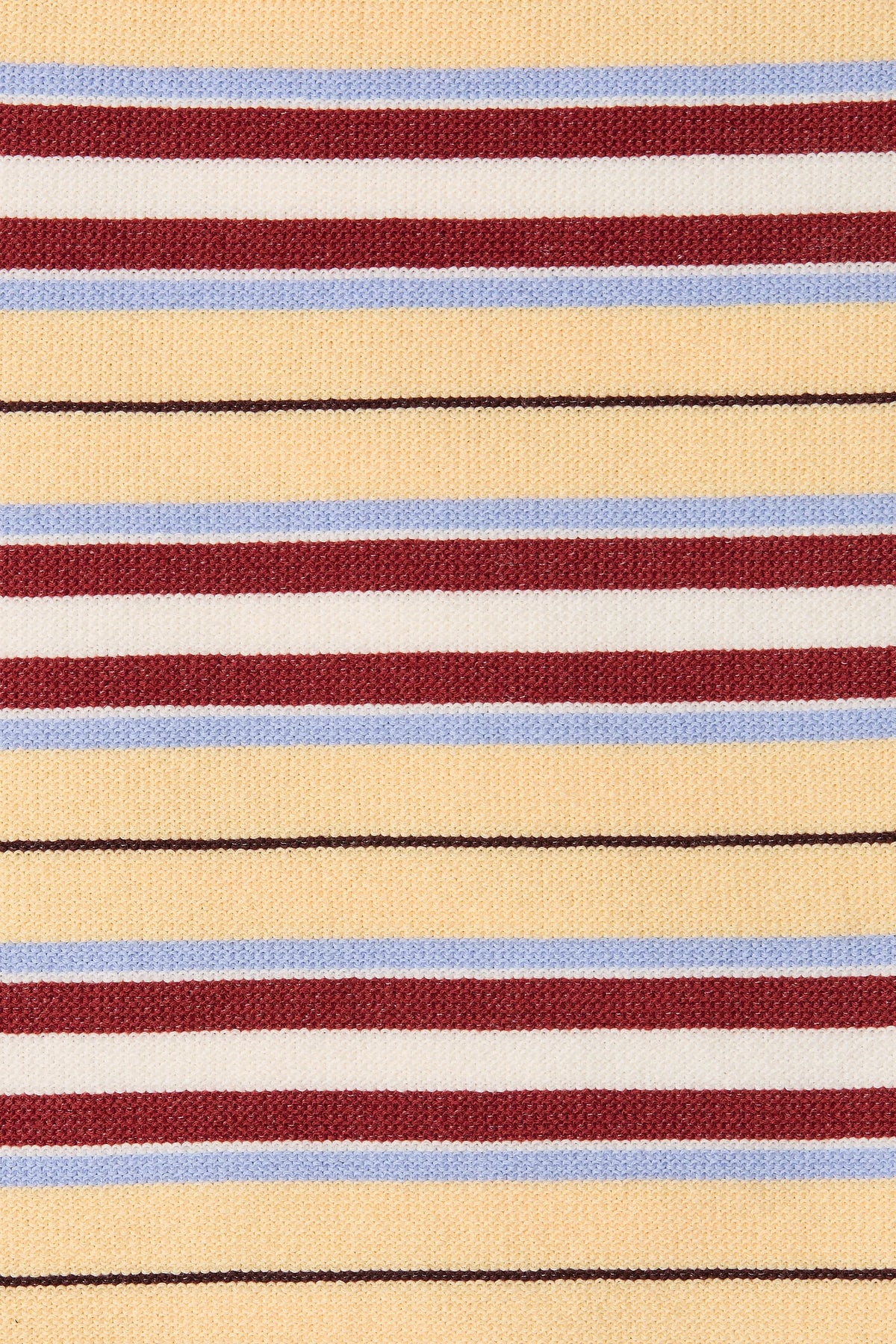 Harlow Oversized Polo Cila Stripe Butter
