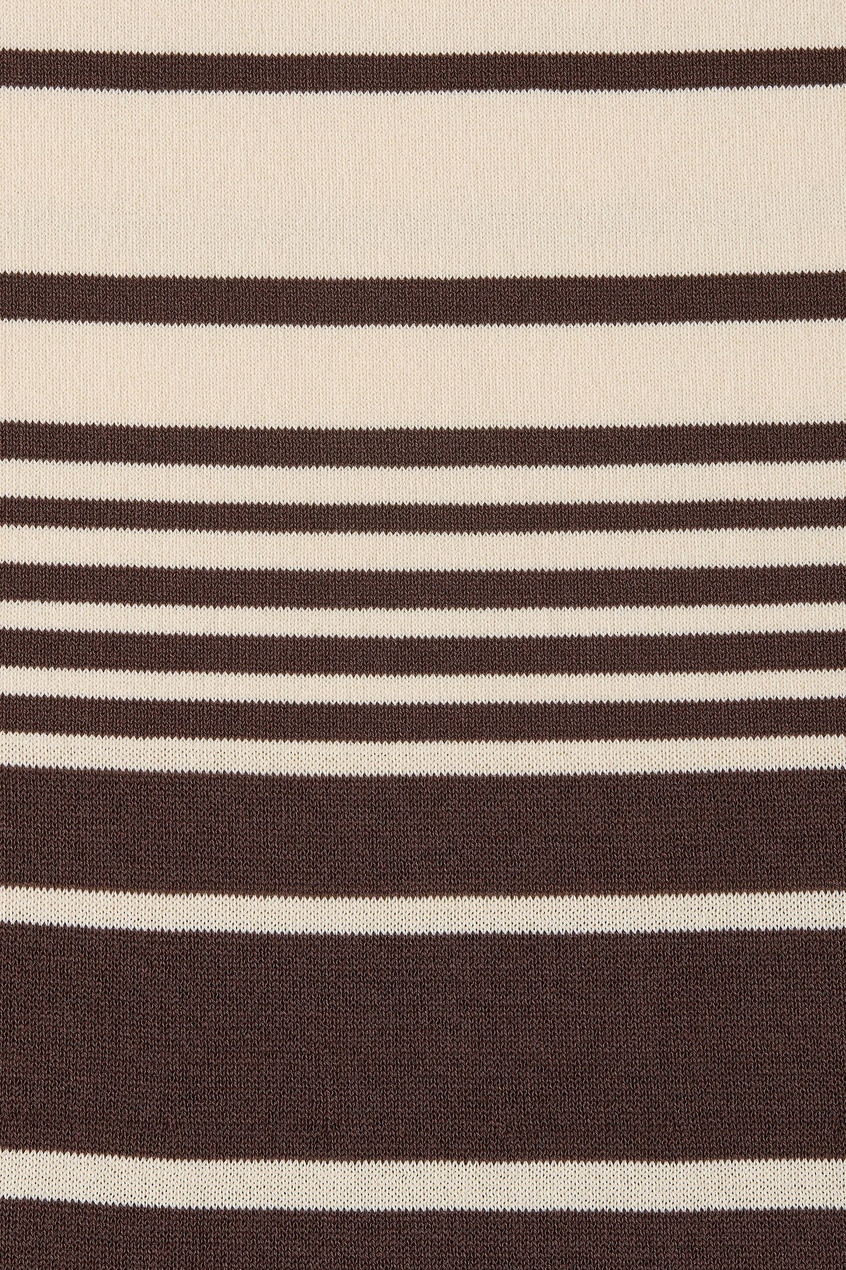 Casia Maxi Skirt Accordion Stripe Brown Beige - Final Sale