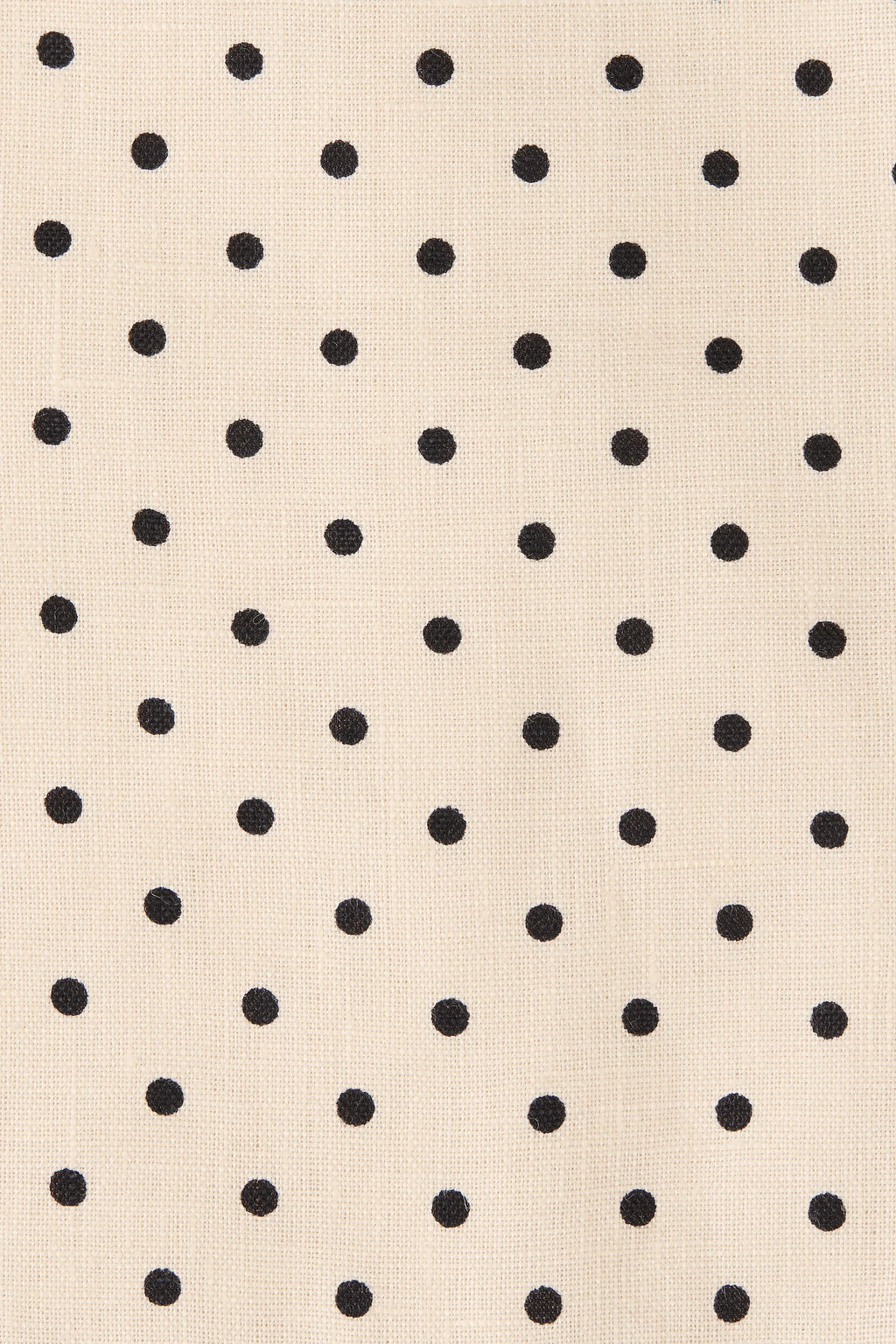 Solana Maxi Dress Lola Polka Dot Cream Black