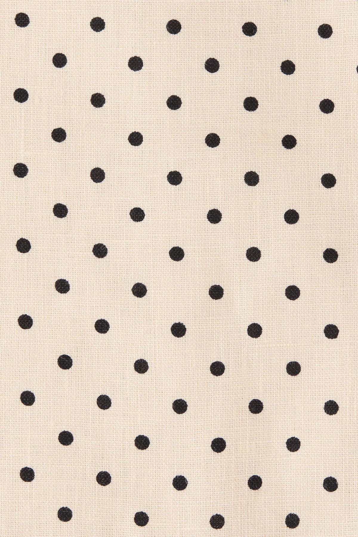 Solana Maxi Dress Lola Polka Dot Cream Black