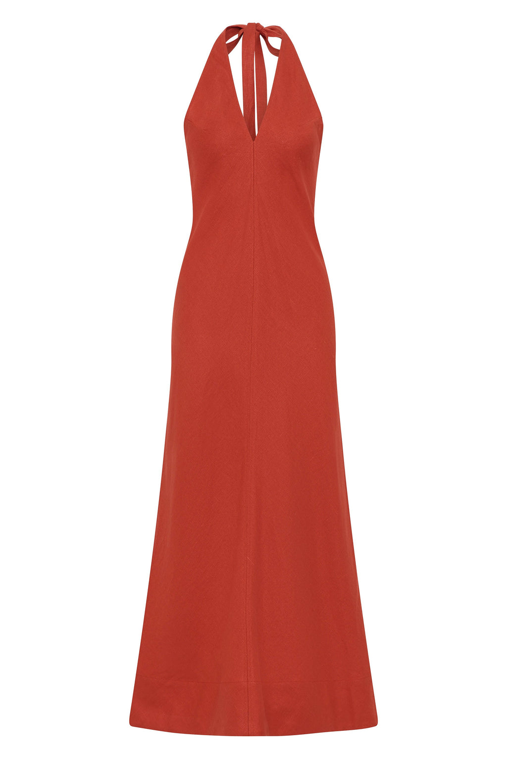 Amara Midi Dress Dusty Tomato - Final Sale