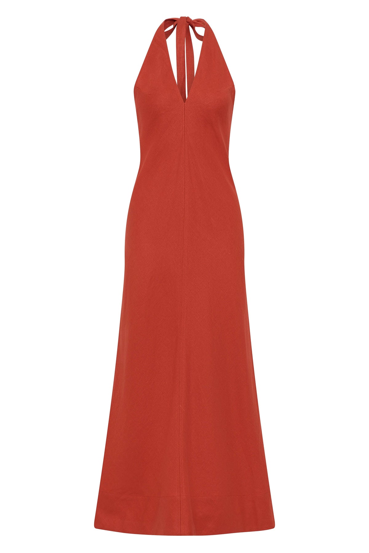 Amara Midi Dress Dusty Tomato - Final Sale