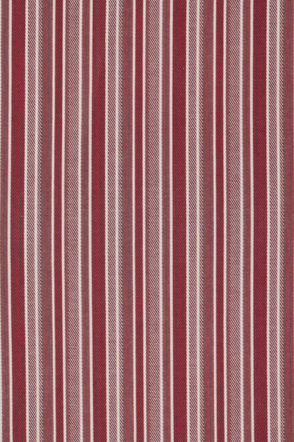 En Vau Oversized Shirt Burgundy Stripe - Final Sale