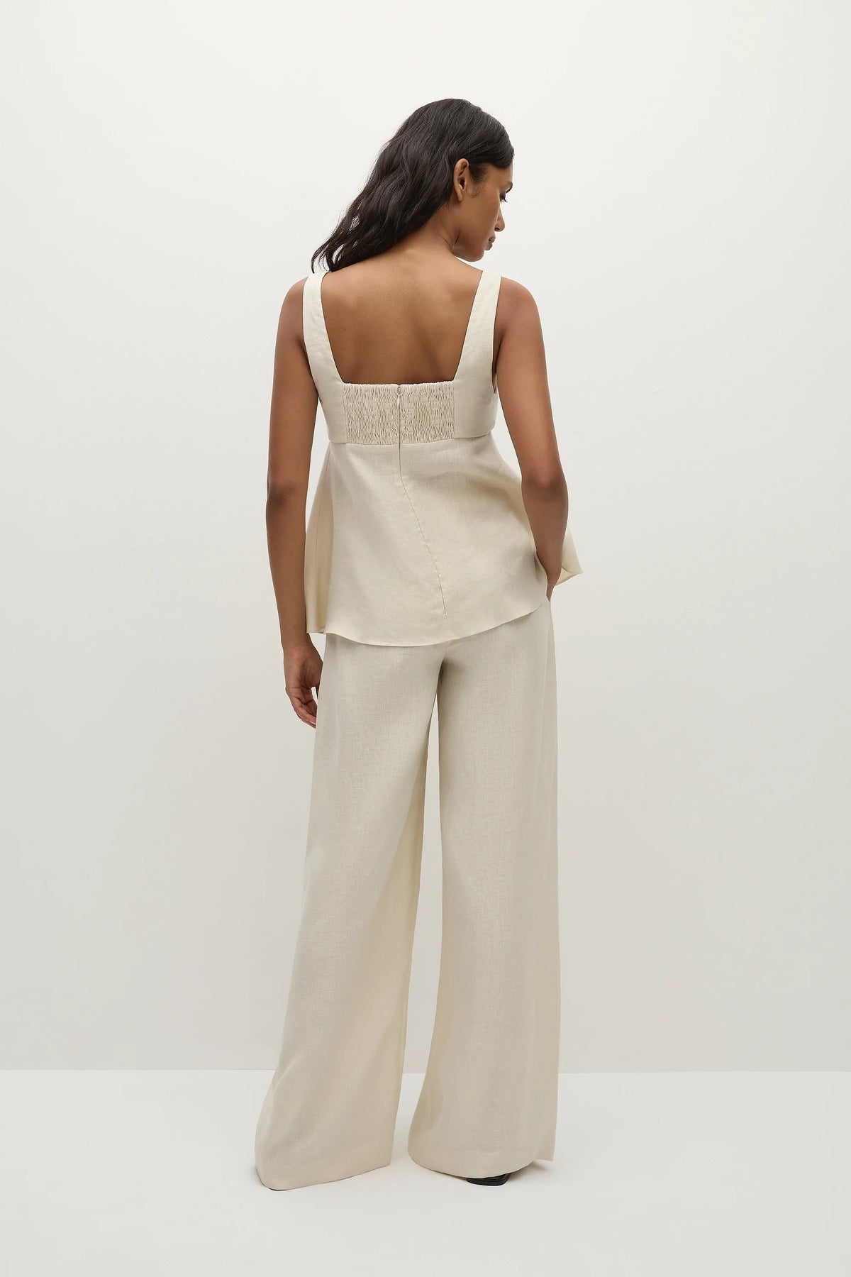 Ellie Top Ecru - Final Sale
