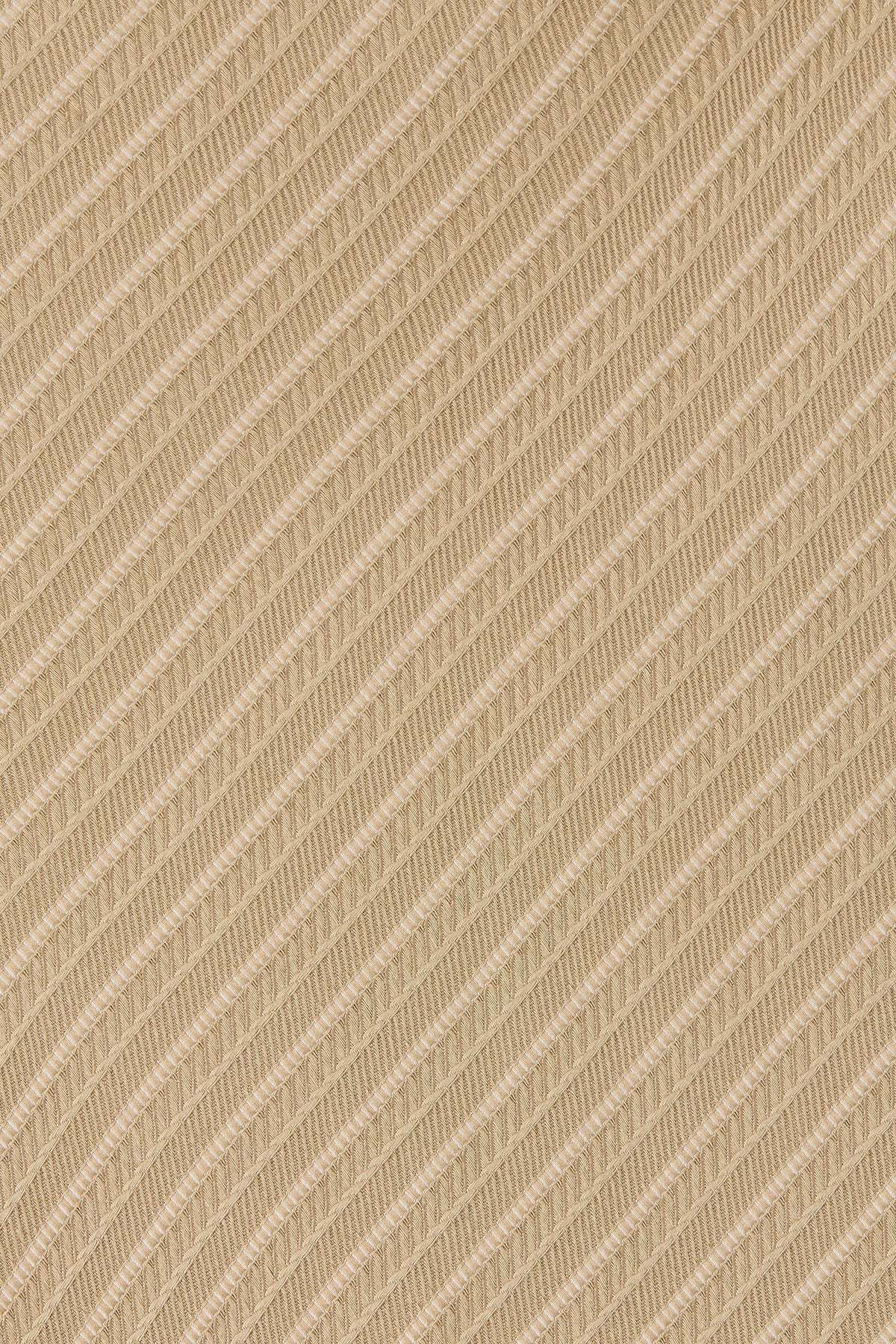 Selan Top Pinstripe Fawn White - Final Sale