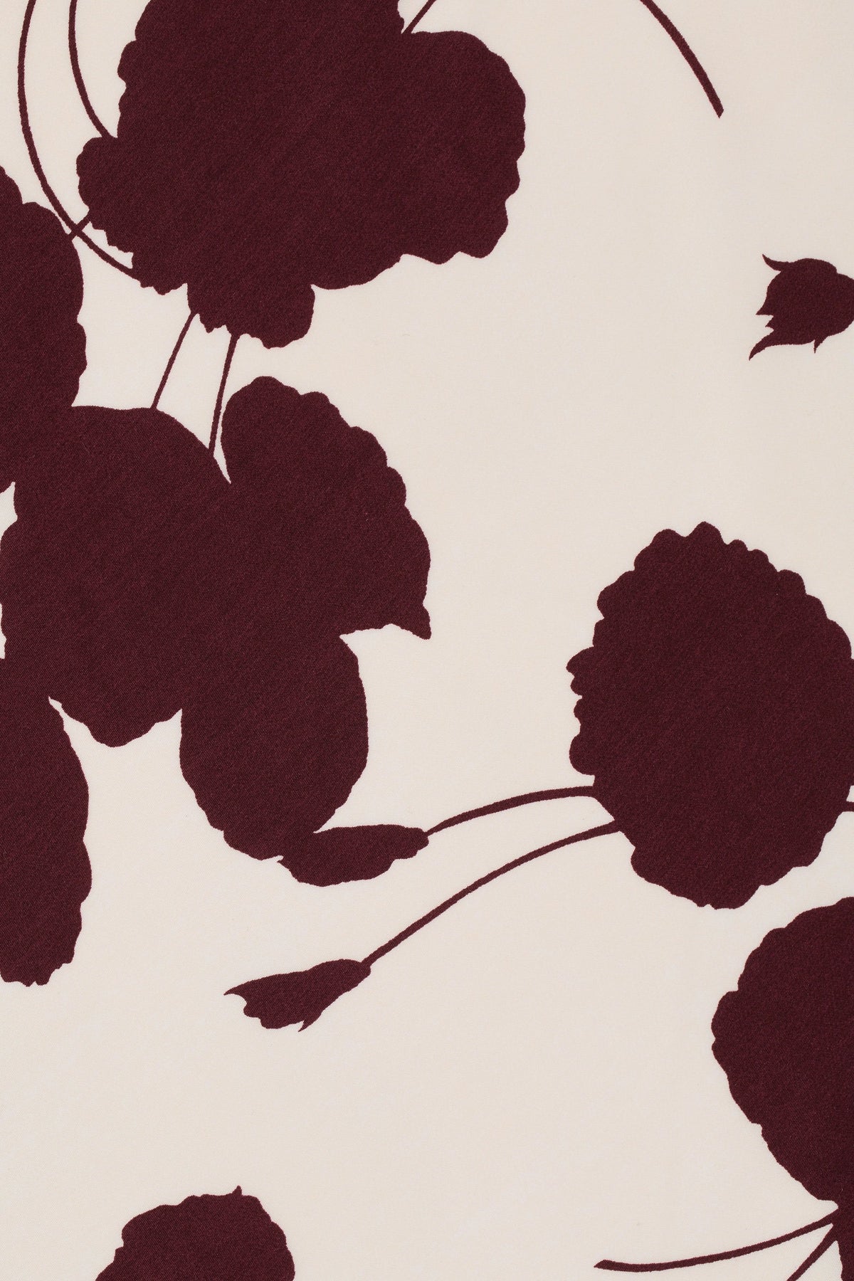 Signe Maxi Dress Dandelion Floral Bordeaux - Final Sale
