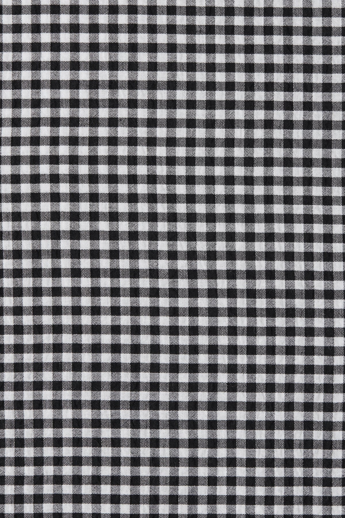 Leya Short Cantinho Gingham Black