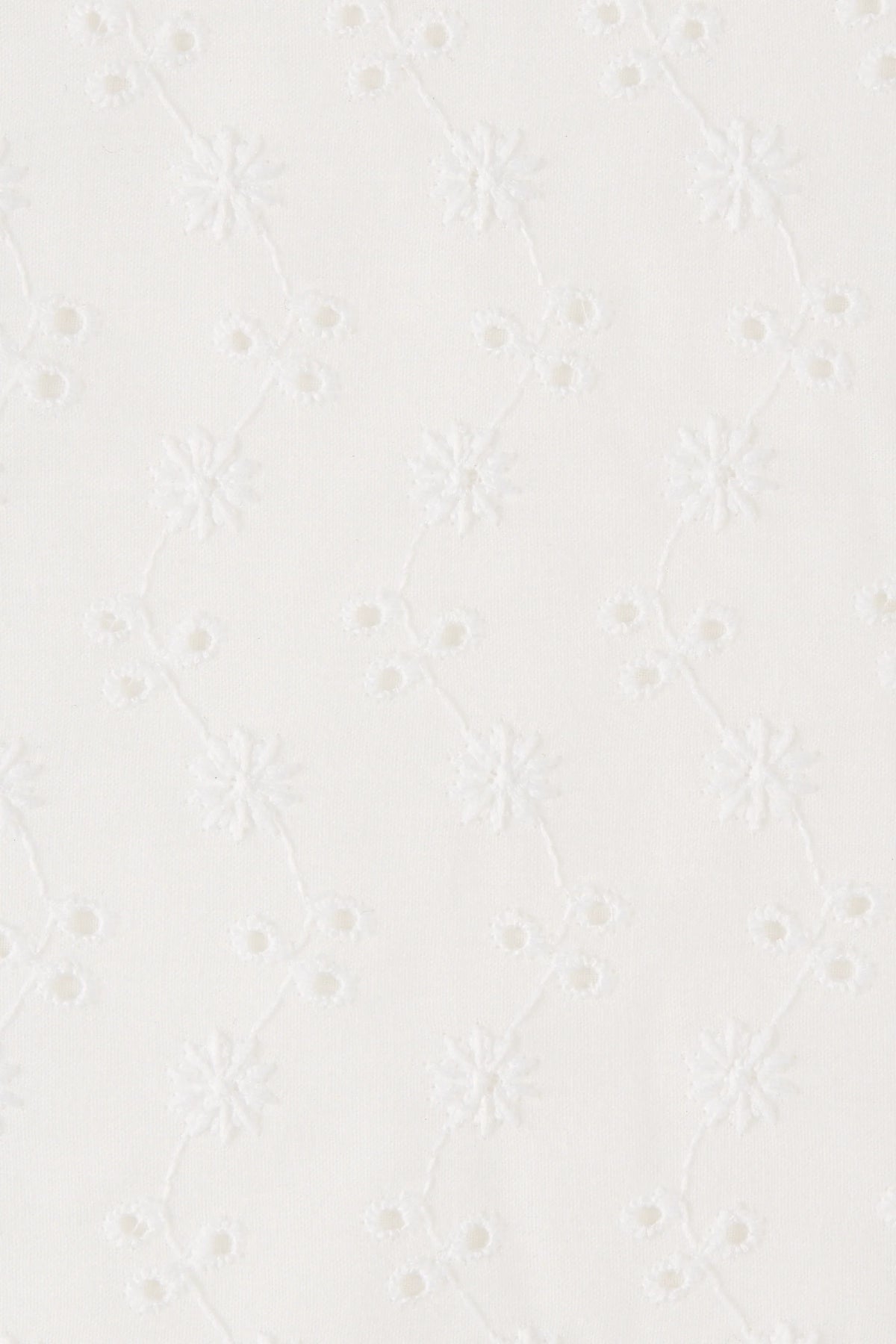 Santana Top Lucy Broderie White