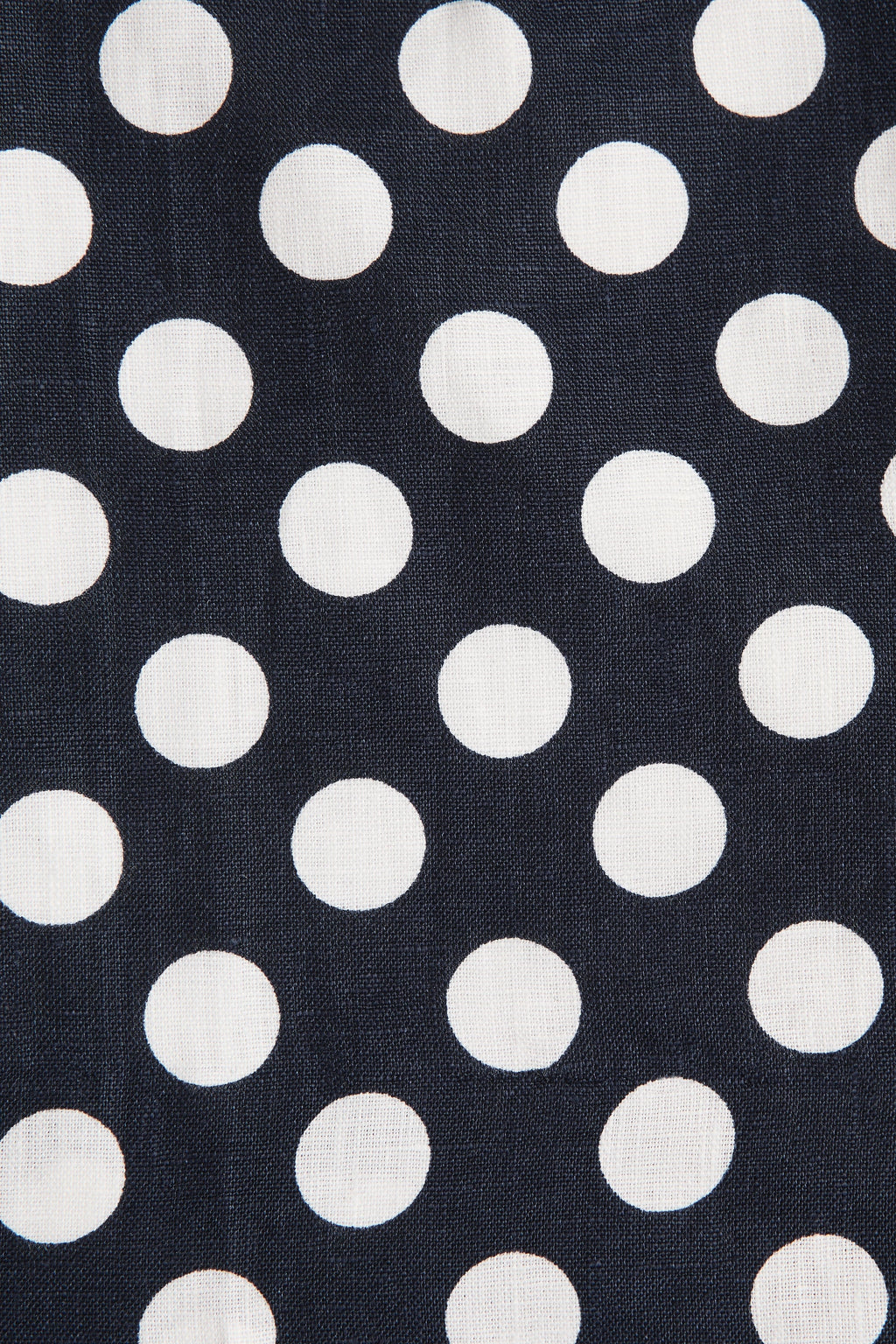 Lila Mini Short Vintage Navy White Dot