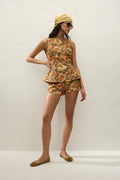 Lila Mini Short Camellia
