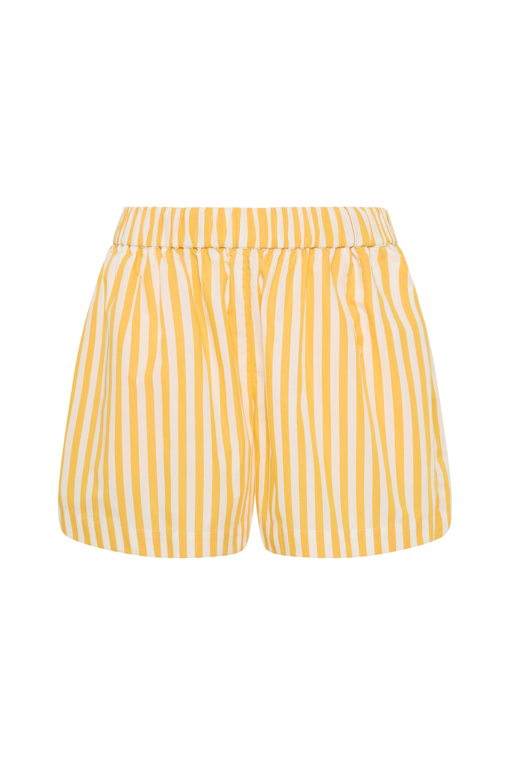 Clemente Short Orozco Stripe Mustard - Final Sale