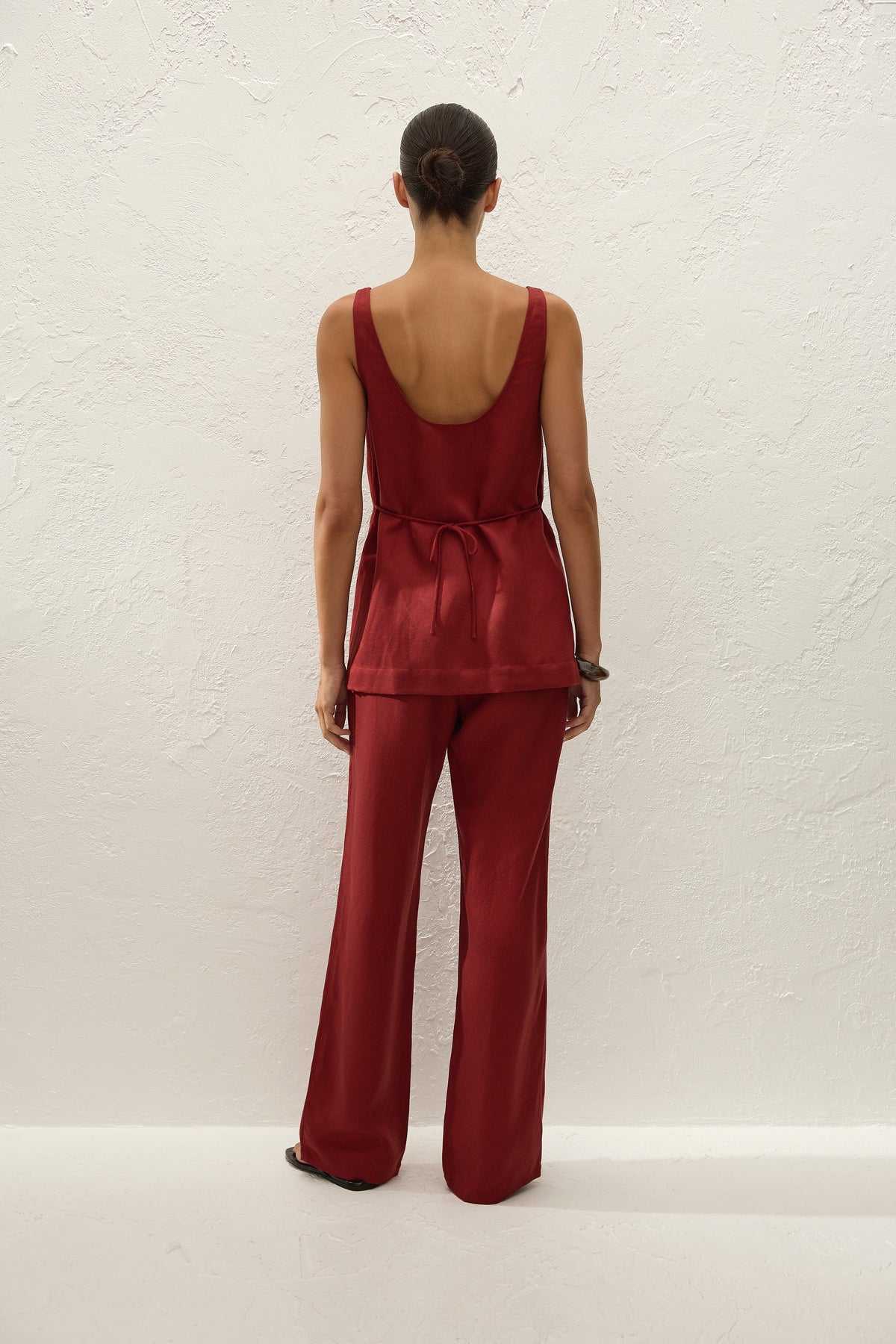 Varina Pant Porto Red