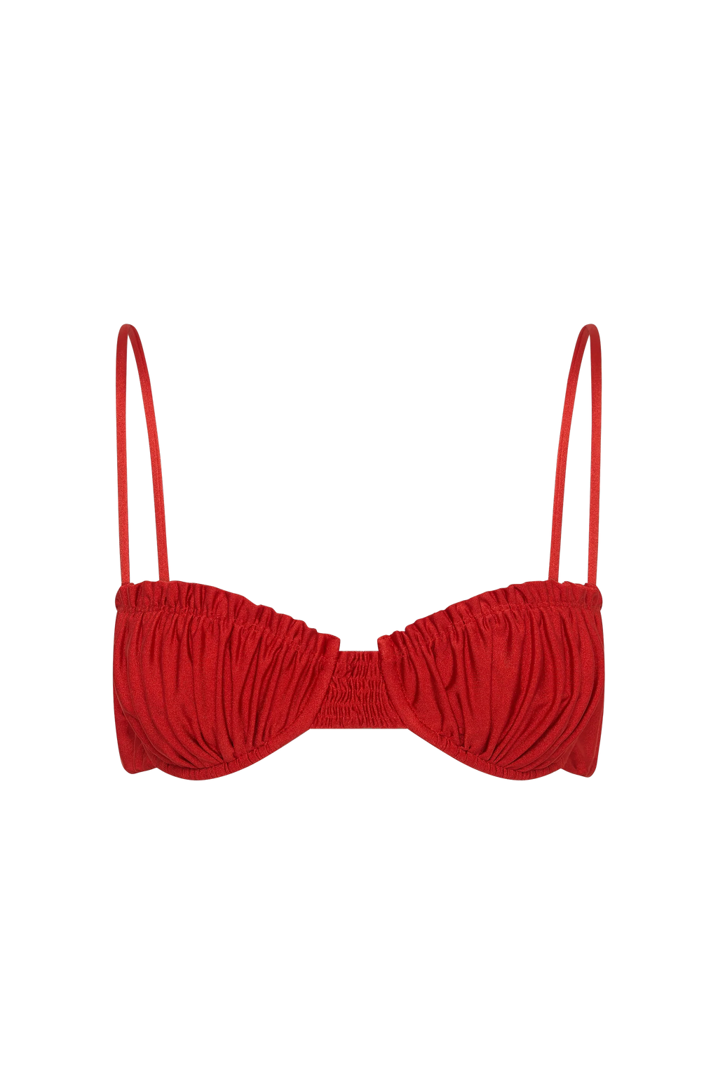 Esterel Bikini Top Scarlet