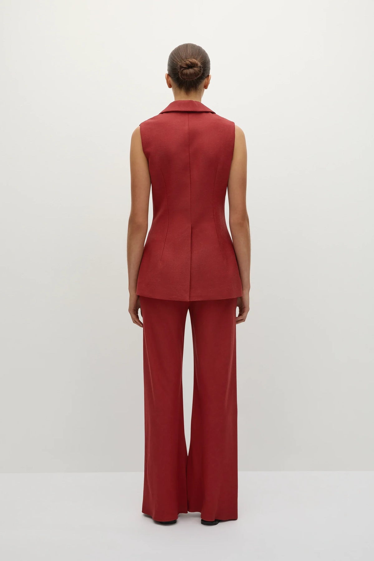 Florine Pant Deep Red - Final Sale