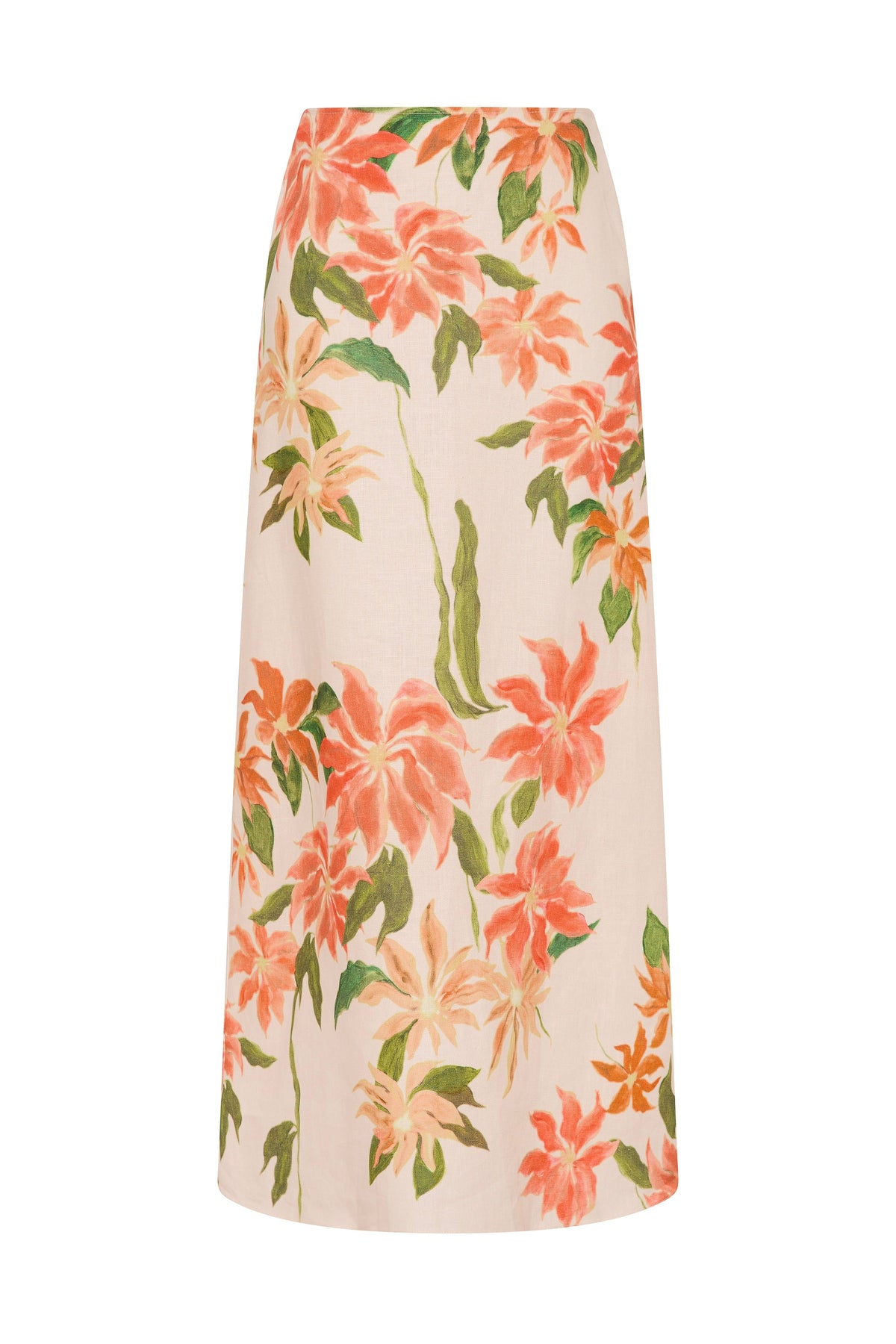 Martina Maxi Skirt Jardines Floral - Final Sale