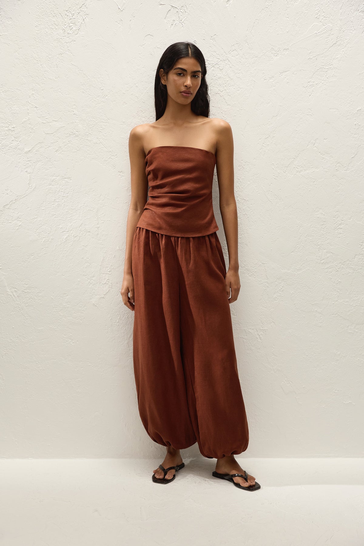 Kortez Balloon Pant Brick