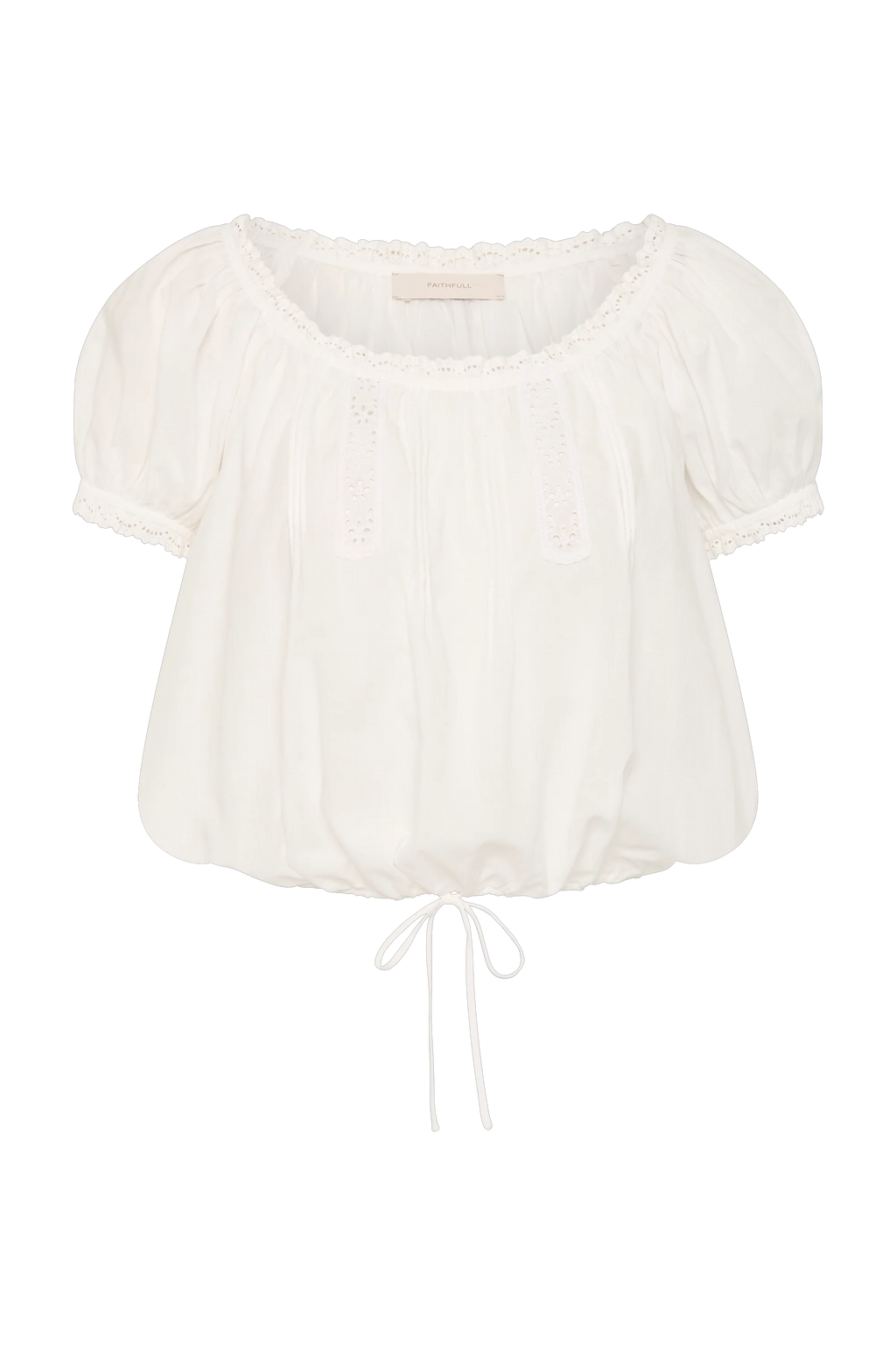 Gabi Top Fernanda Lace Antique White
