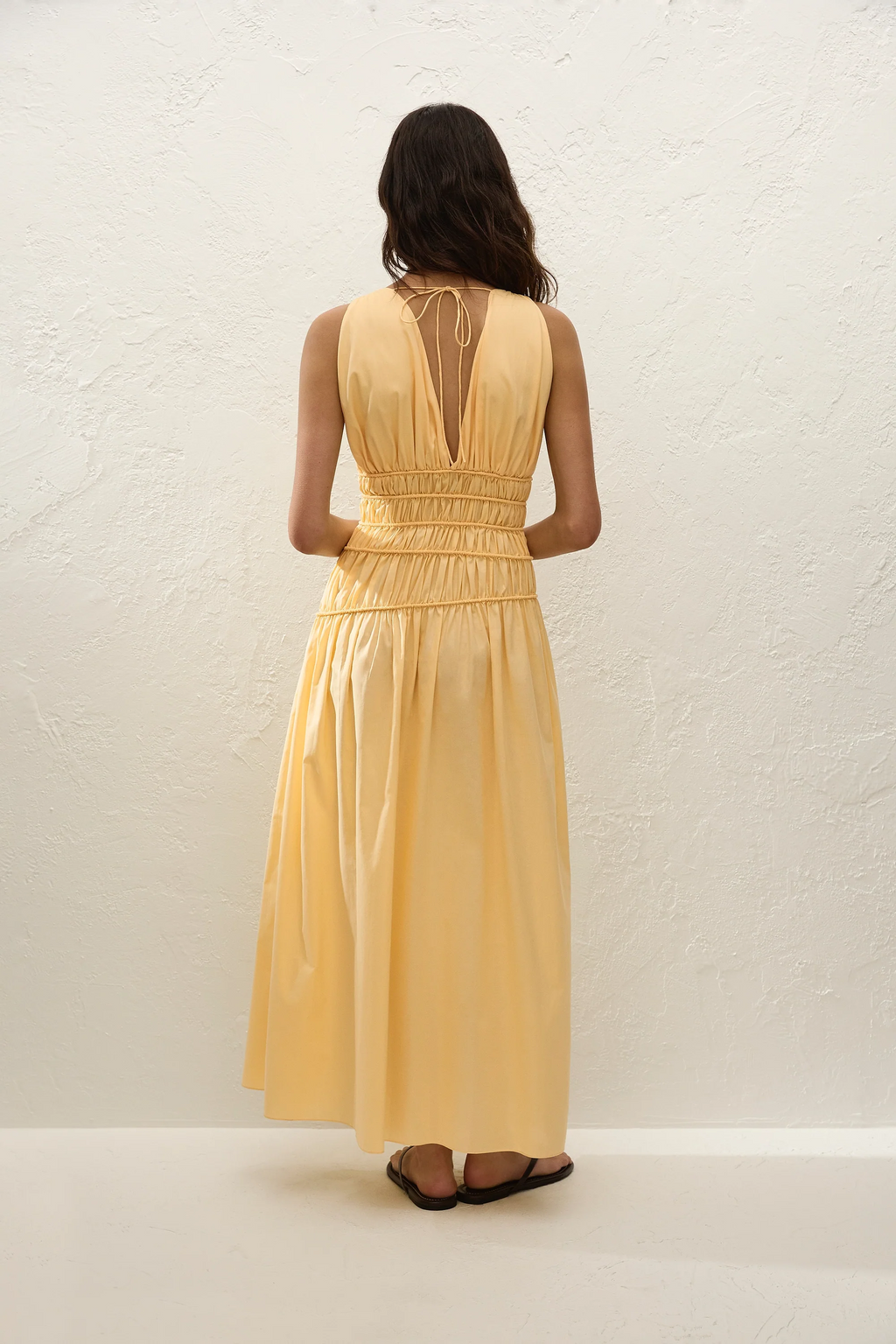 Saja Maxi Dress Banana - Final Sale