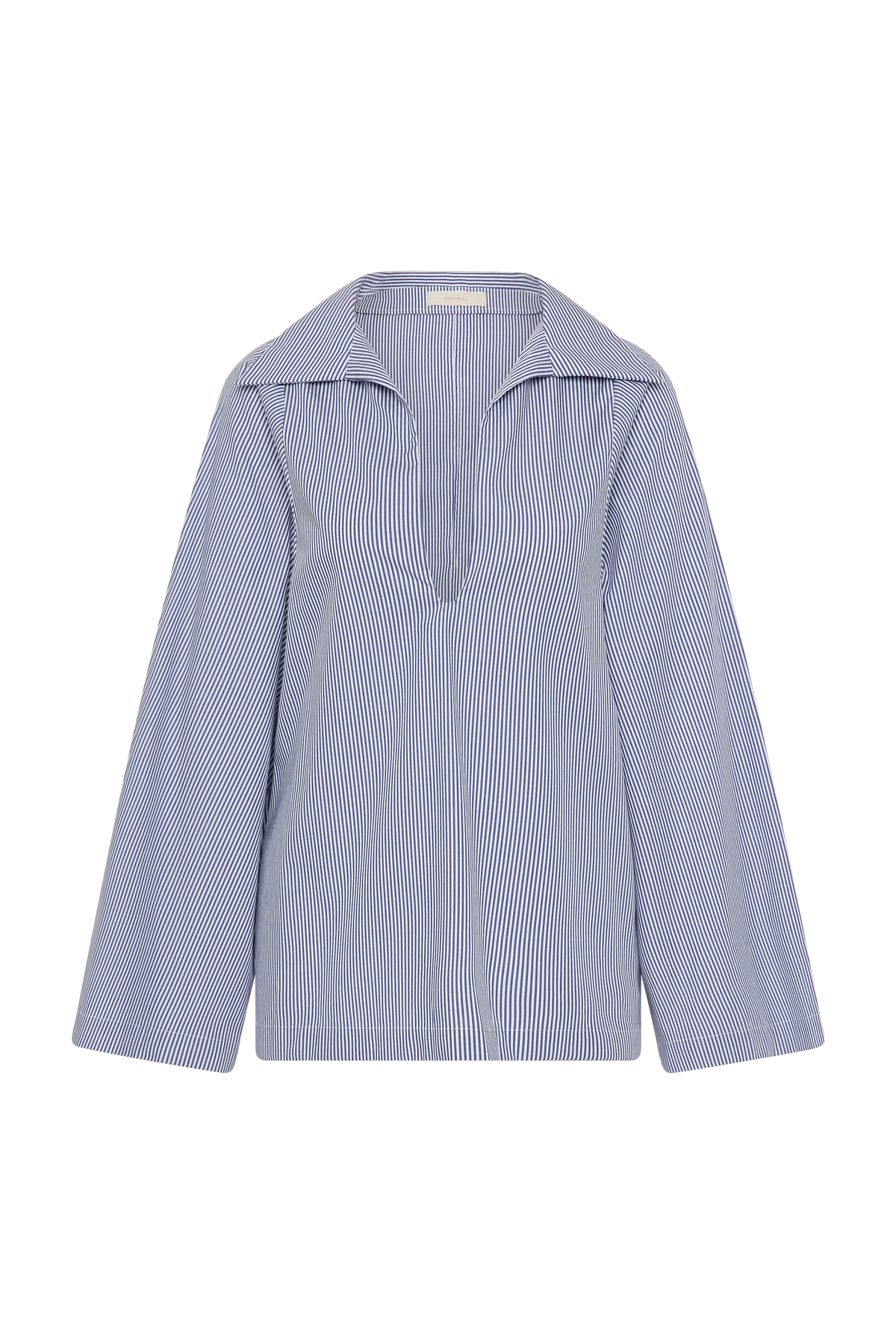 Gaia Top Helle Stripe Vintage Navy - Final Sale