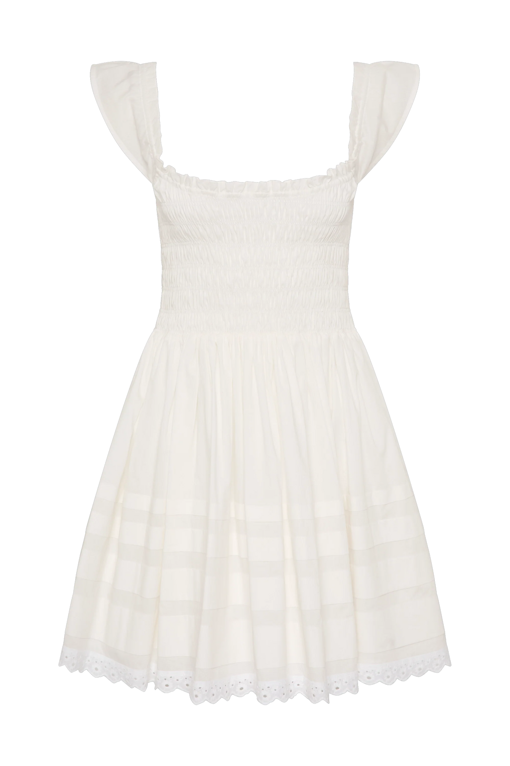 Maja Mini Dress White - Final Sale
