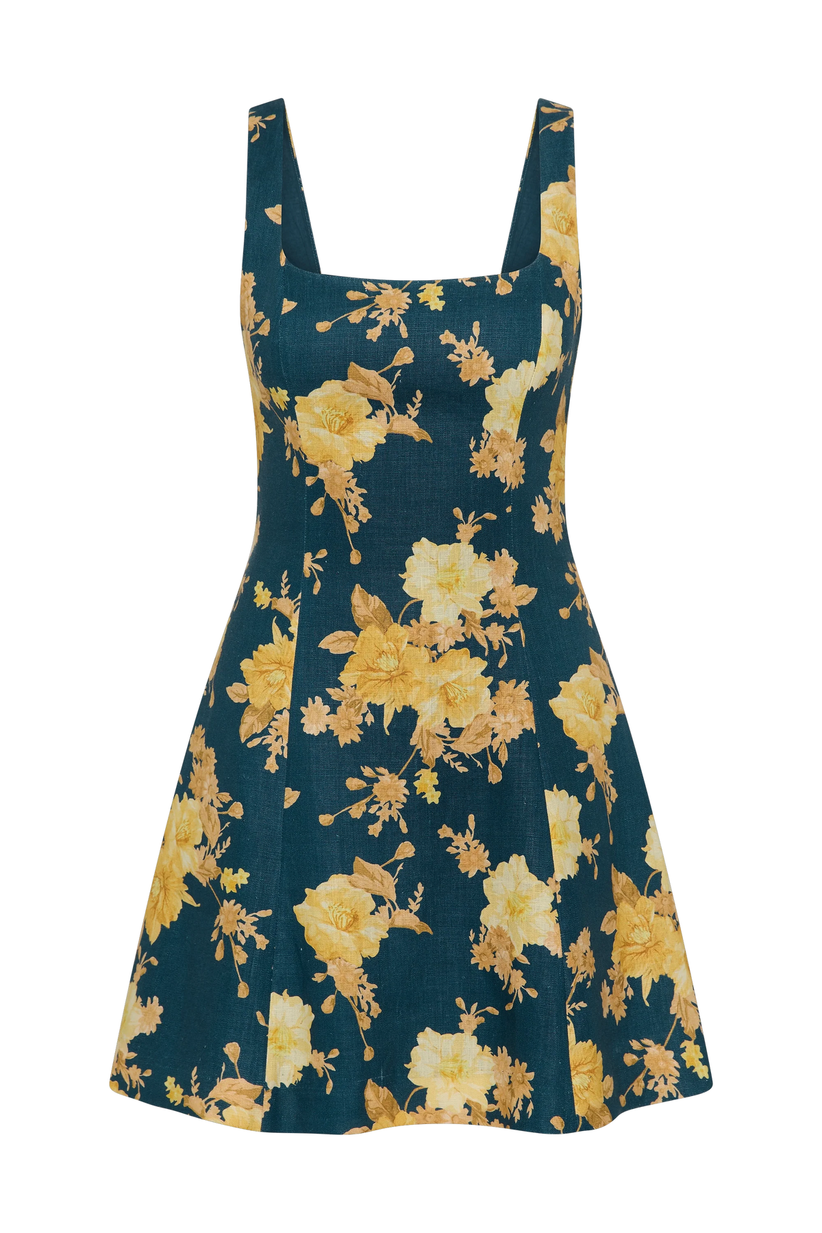 Felice Mini Dress Nora Floral Navy - Final Sale
