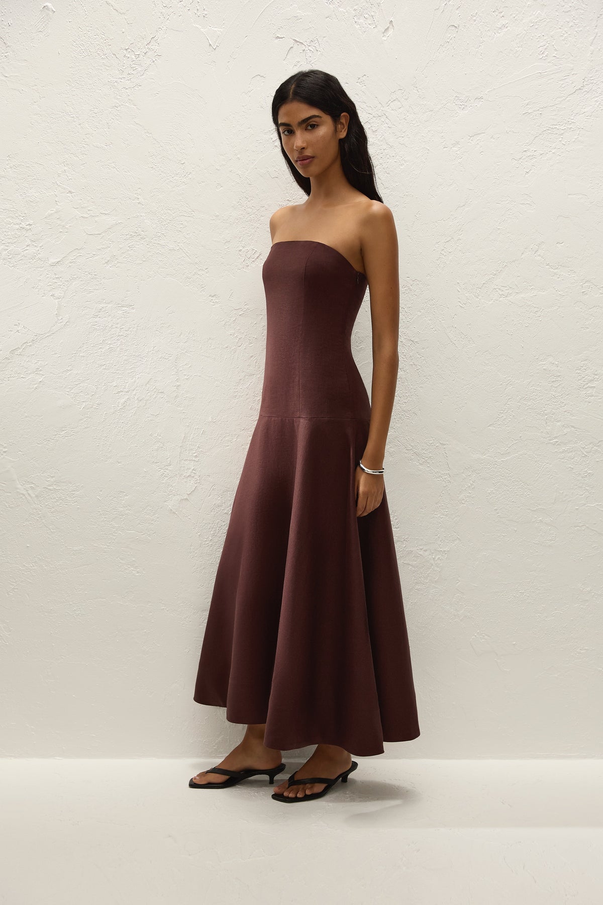 Louna Midi Dress Port