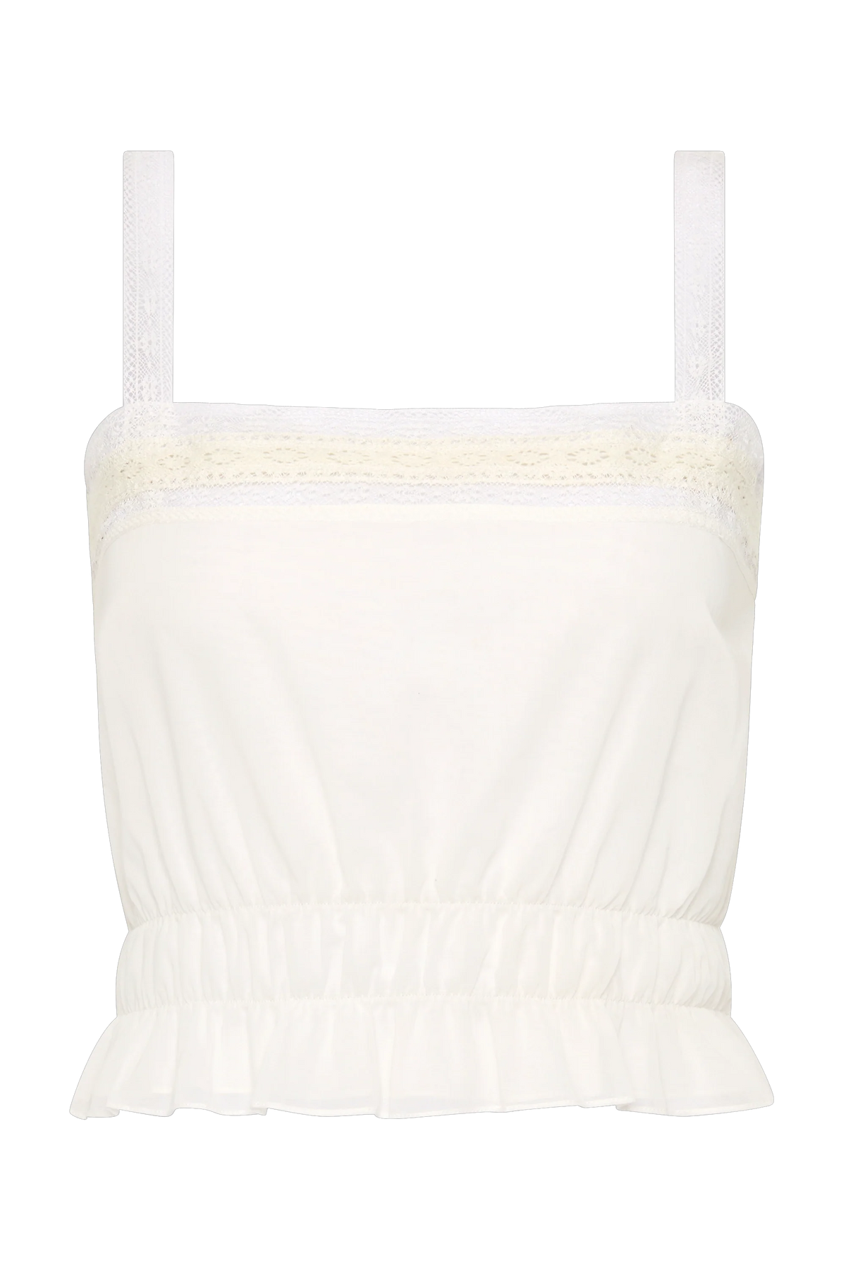 Camille Top White - Final Sale