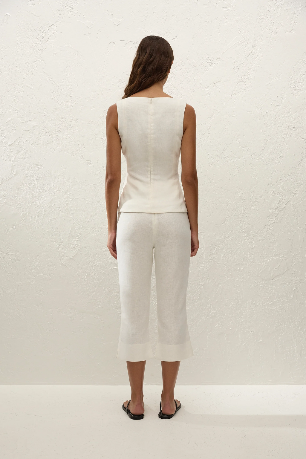 Mina Top White - Final Sale