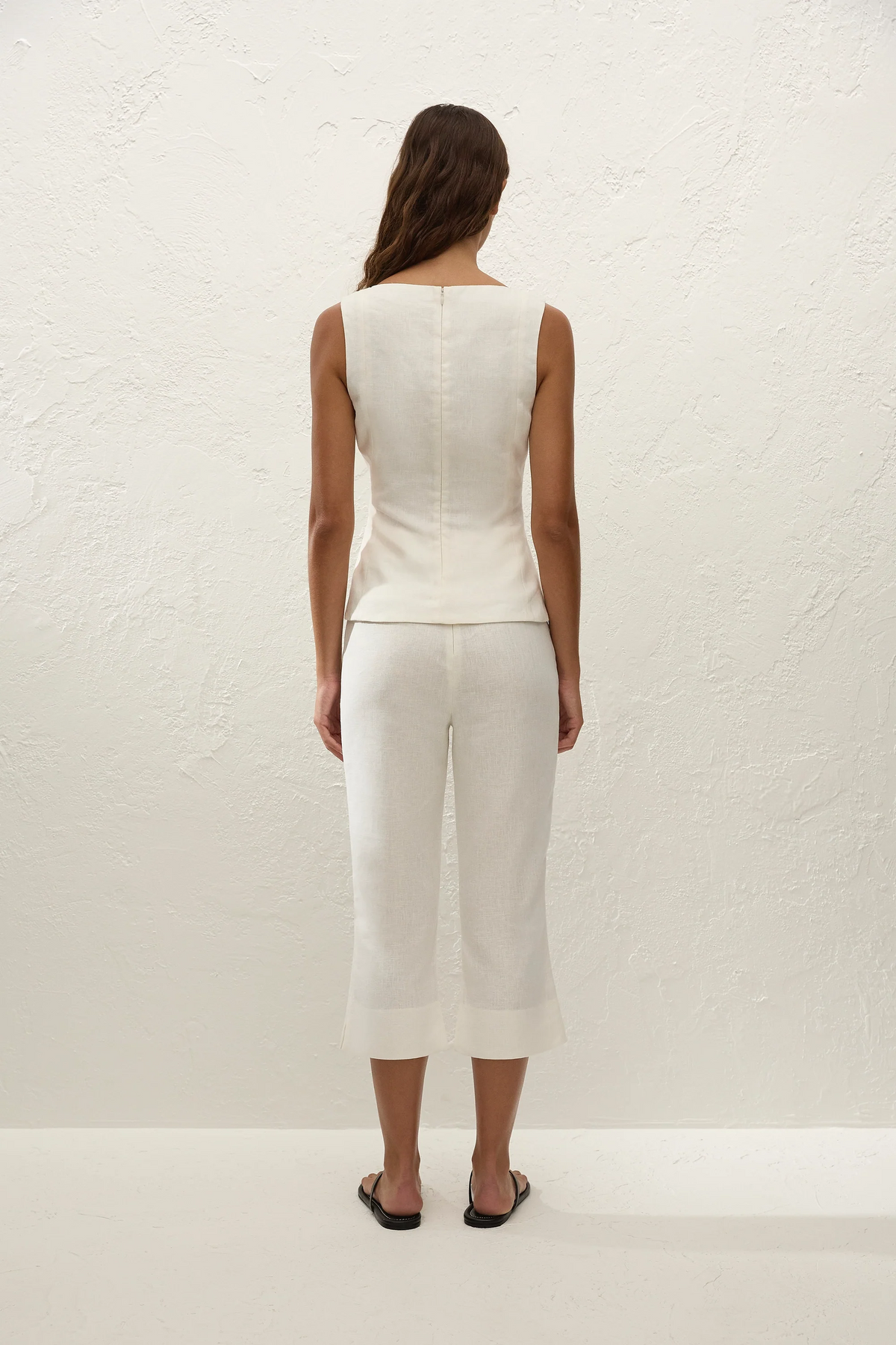 Mina Top White - Final Sale