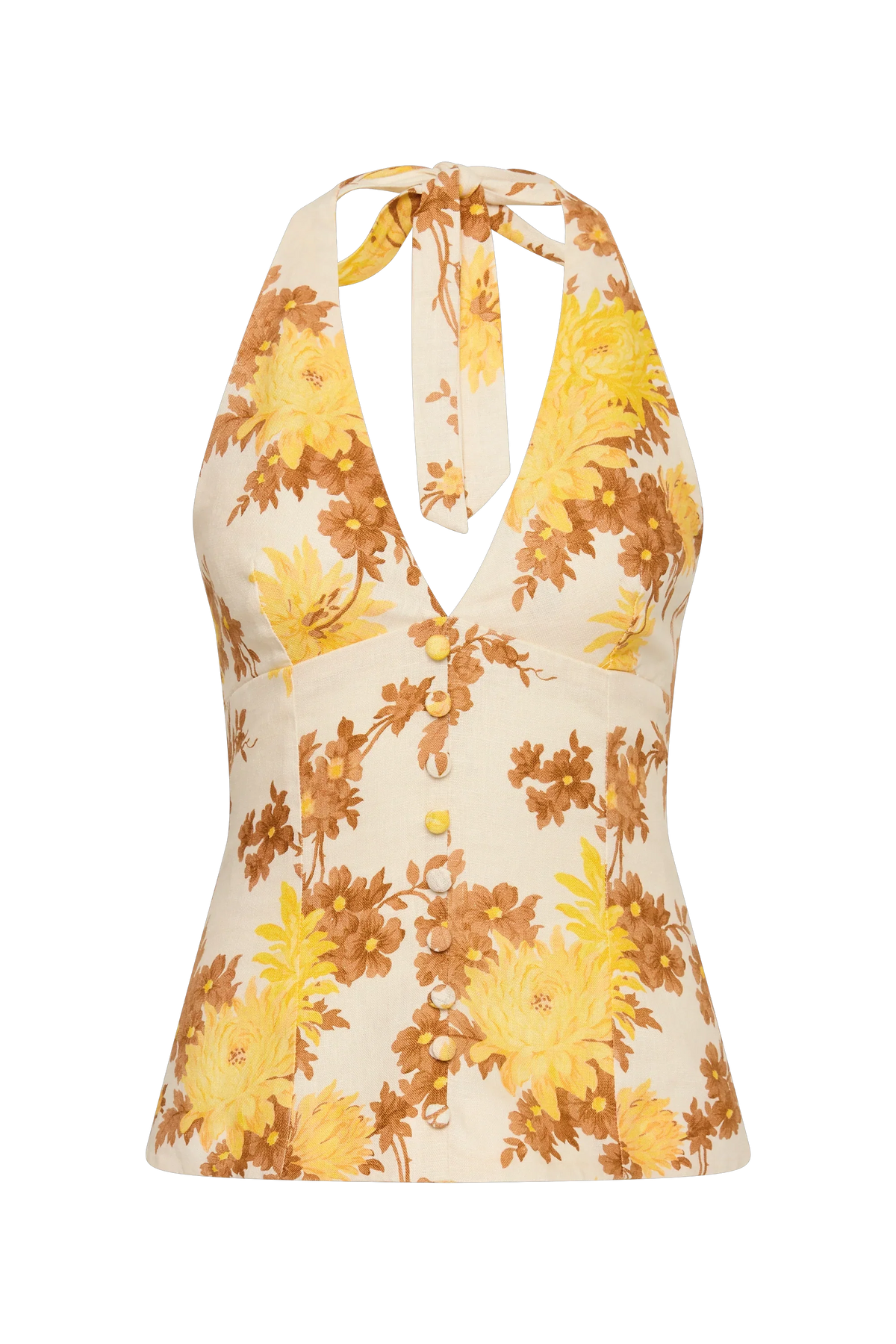 Marie Top Midsummer Floral - Final Sale
