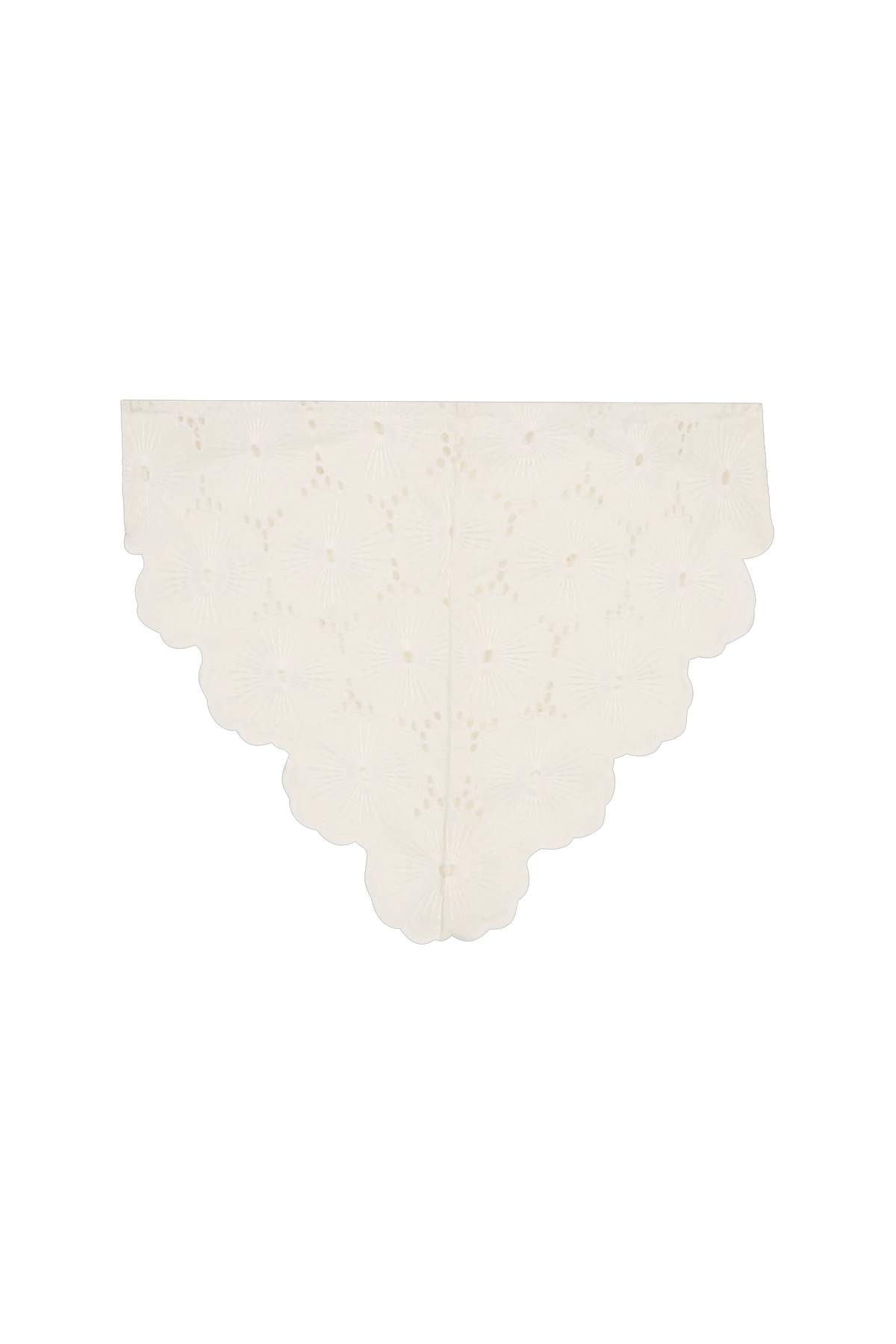 Paloma Head Scarf Dolce Broderie White